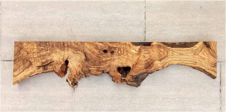 Magnetic Knife Holder, Kitchen Knife Holder, Made to Order Olive Wooden Knife Holder, Live Edge Knife Rack, Knife Stand,Knife Block