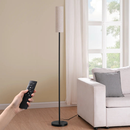 Smathering 65'' Traditional Floor Lamp with Remote Control and Bulb Included