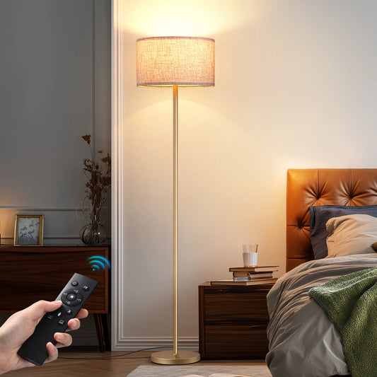 63.6'' Standard Floor Lamp With Remote Control And Bulb Included