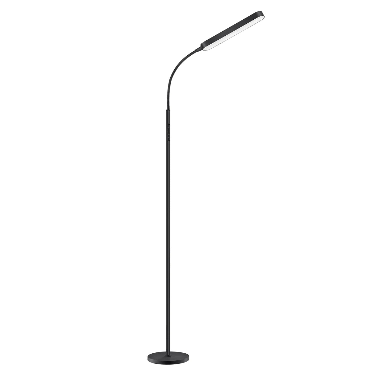 63.6'' Standard Floor Lamp With Remote Control And Bulb Included
