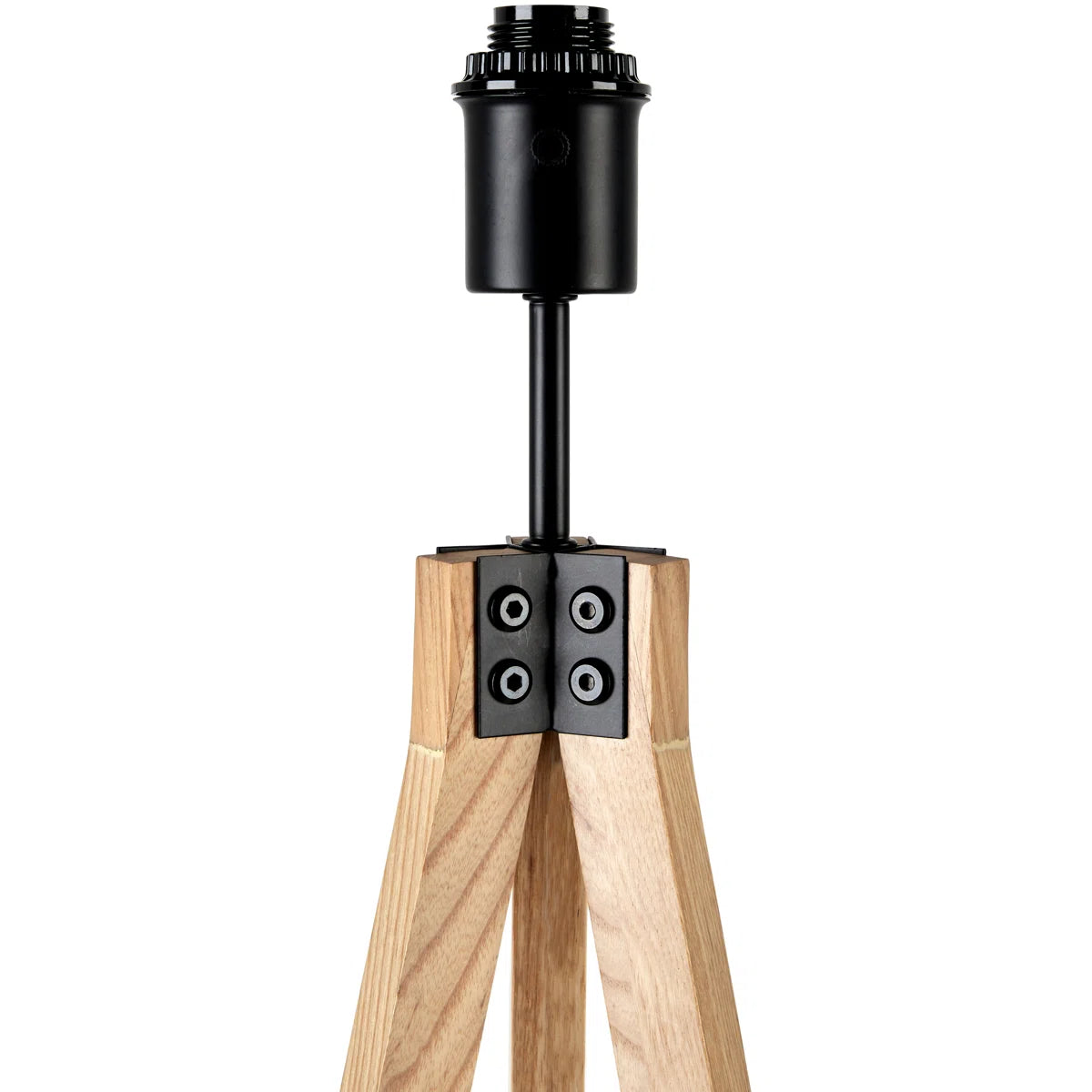 Kigali 62.5'' Light Wood Tripod Floor Lamp